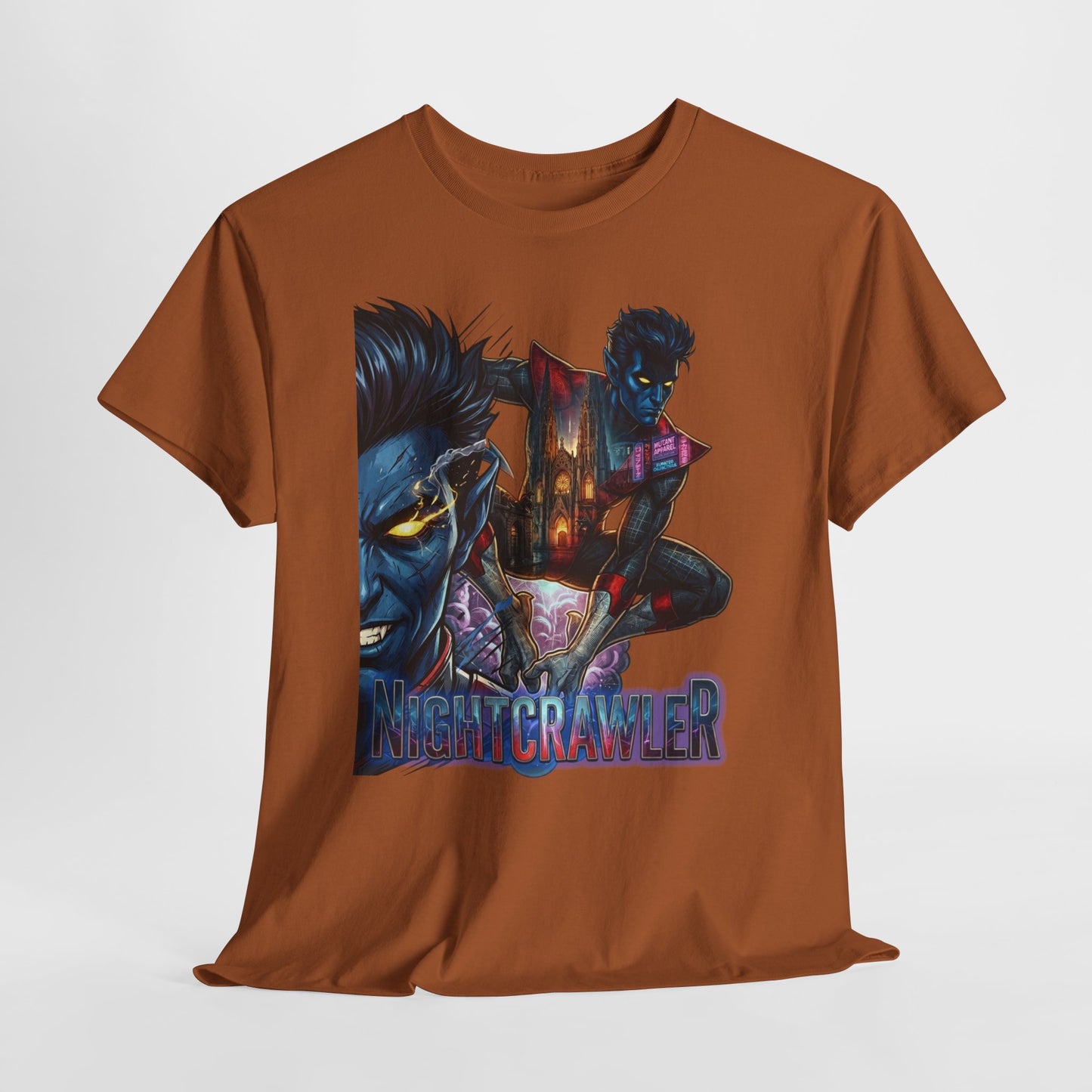Nightcrawler Graphic Tee — Vintage Comic X-Men Design