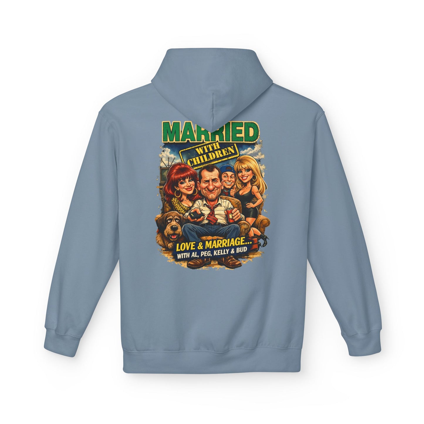 Married with Children Midweight Softstyle Fleece Hoodie