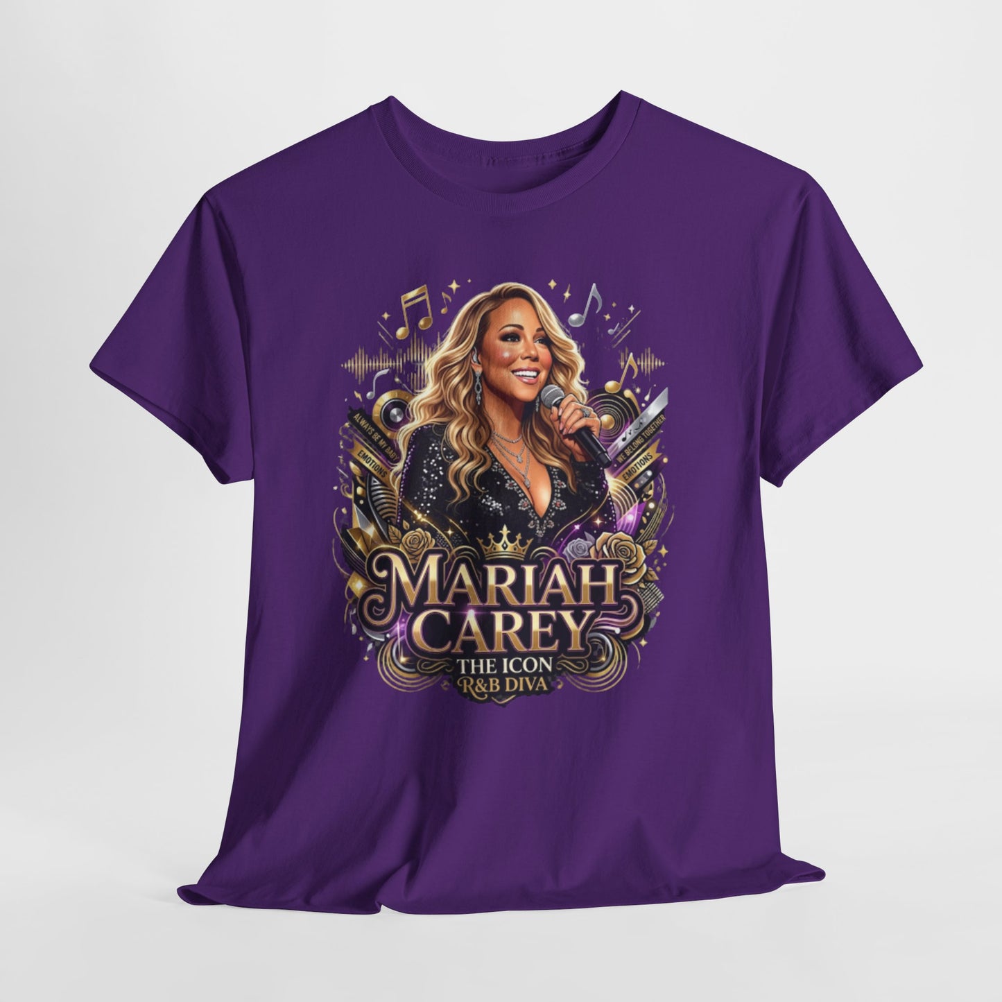 Mariah Carey Tribute T-Shirt — "The Icon, The Diva" Graphic Tee