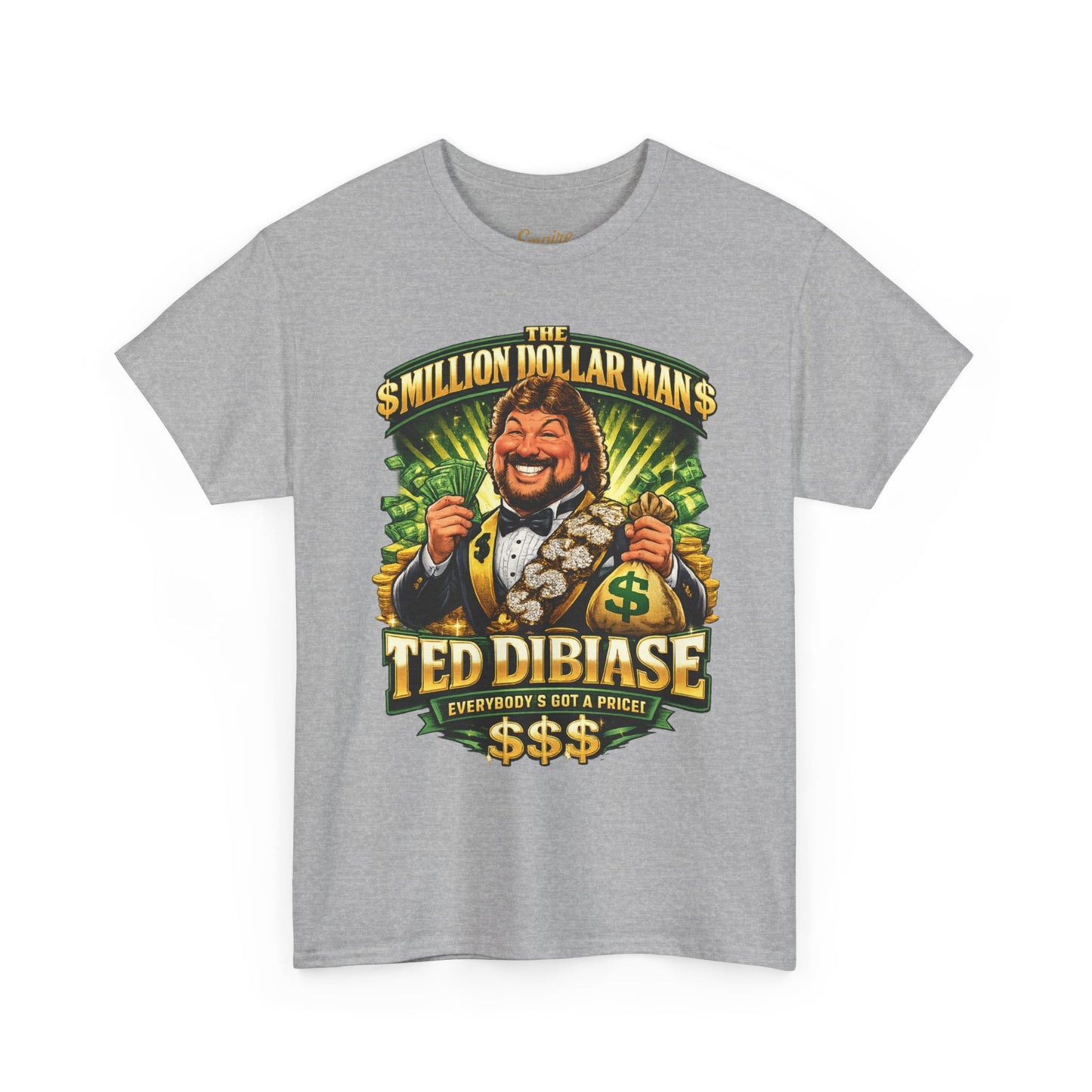 Ted Dibiase Million Dollar Man T-Shirt — Retro Wrestling Tee