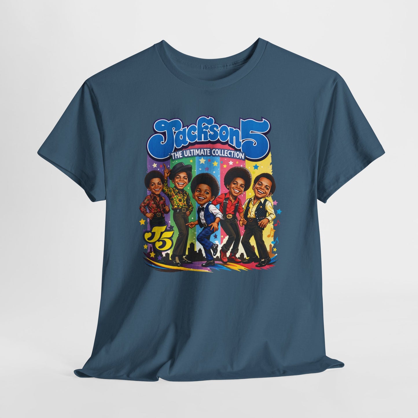 Jackson 5 Retro Graphic Tee — 'The Ultimate Collection' Vintage Band T-Shirt