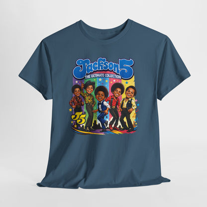Jackson 5 Retro Graphic Tee — 'The Ultimate Collection' Vintage Band T-Shirt