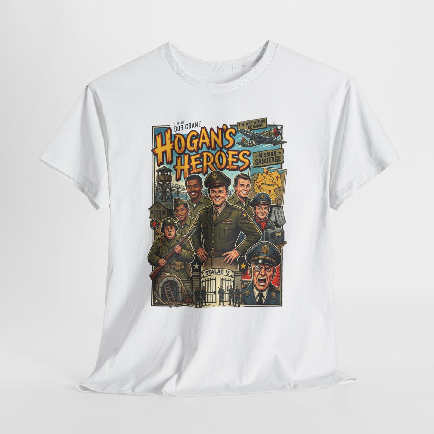 Hogan's Heroes Military Graphic Tee