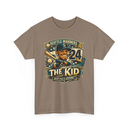 Griffey Jr. "The Kid" - Vintage Baseball Graphic T-Shirt