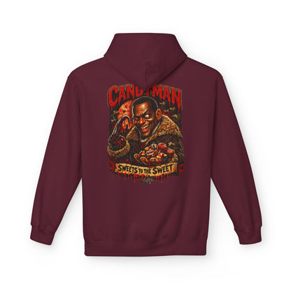 Horror Movie Candyman "Sweets to the Sweet" Retro Poster Midweight Softstyle Fleece Hoodie