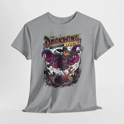 Darkwing Duck Graphic Tee — Retro Cartoon Superhero Shirt