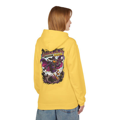 Retro Darkwing Duck Graphic Hoodie | 90s Cartoon Nostalgia