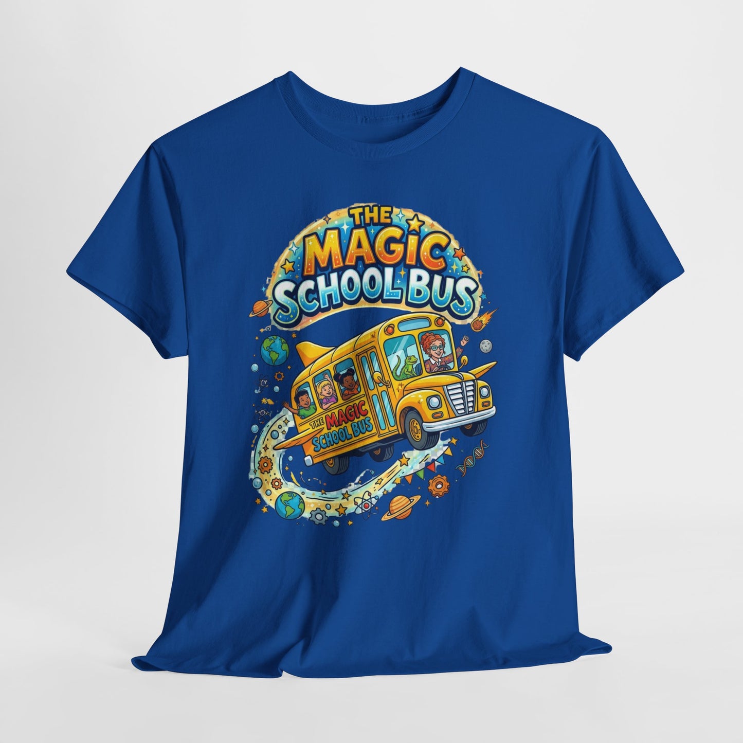 The Magic School Bus T-Shirt – Kids Retro Educational Cartoon Tee