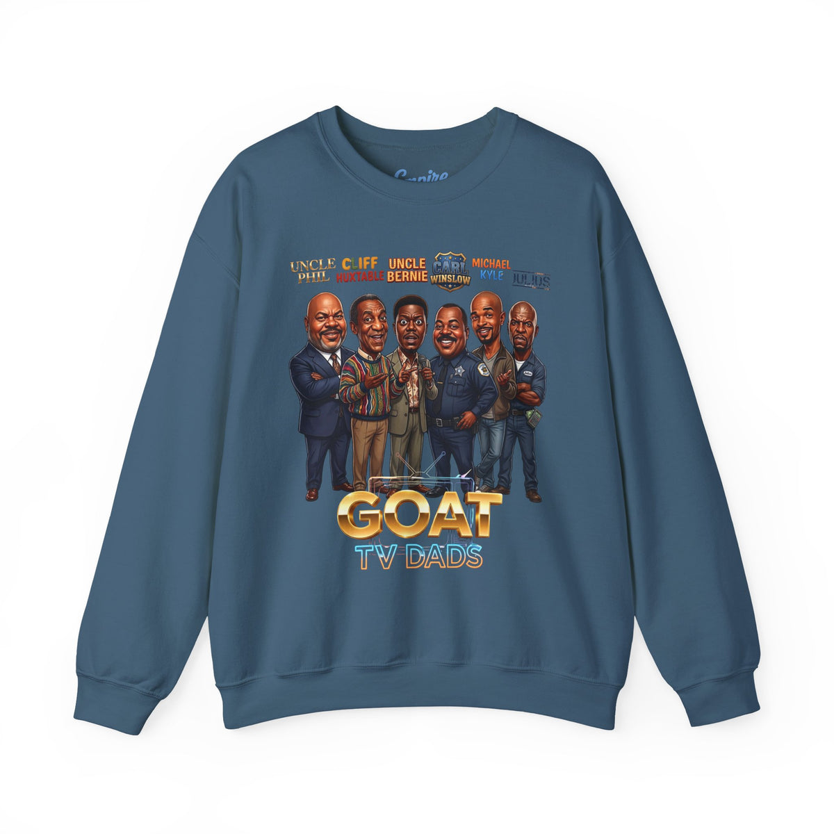 GOAT TV Dads Legends Crewneck Sweatshirt
