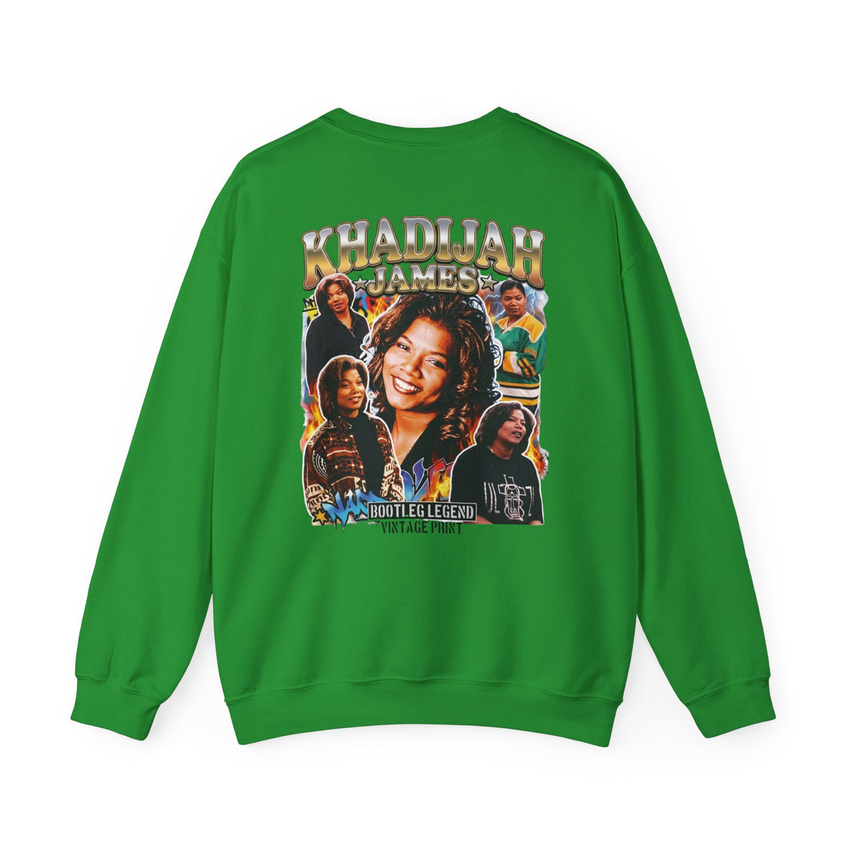 Khadijah James Vintage TV Tribute—Living Single Retro Graphic Crewneck Sweatshirt