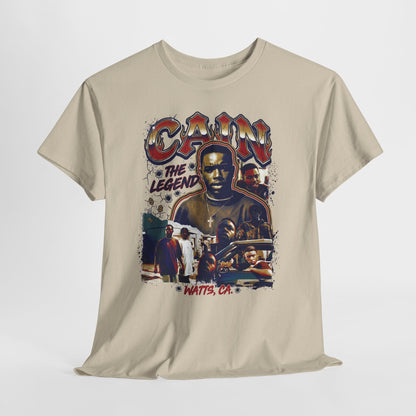 Cain "The Legend" Graphic Tee — Vintage Menace II Society T-Shirt