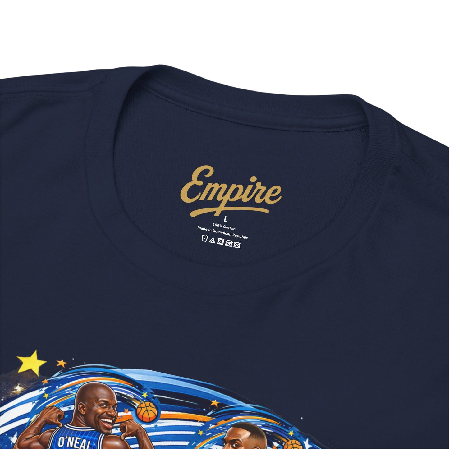 Orlando Magic Basketball Tee — Shaq & Penny Retro Cartoon Design