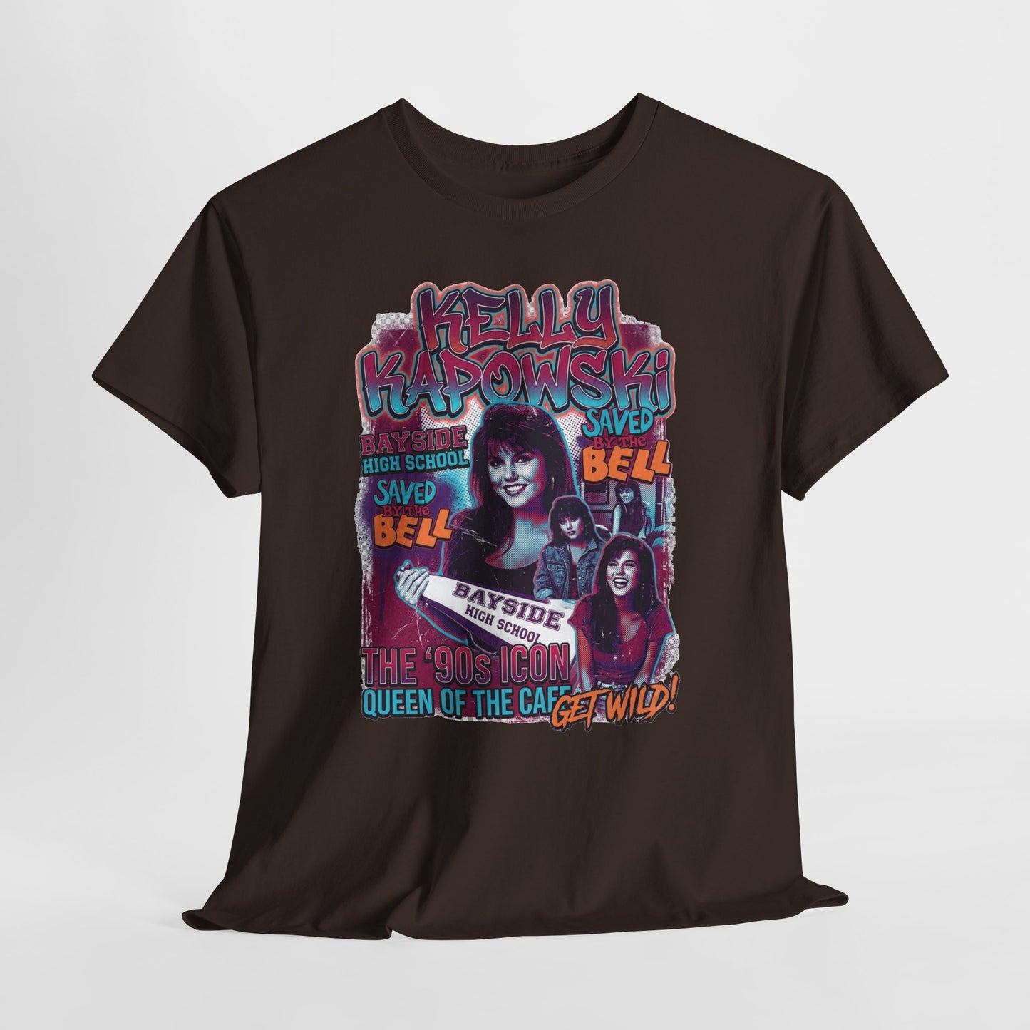 Retro ‘Saved by the Bell’ Kelly Kapowski Graphic Tee — Vintage 90s TV School Spirit T-Shirt