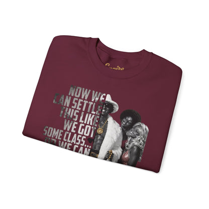 Now We Can Settle This Like Men 'The Mack" Movie Sweatshirt