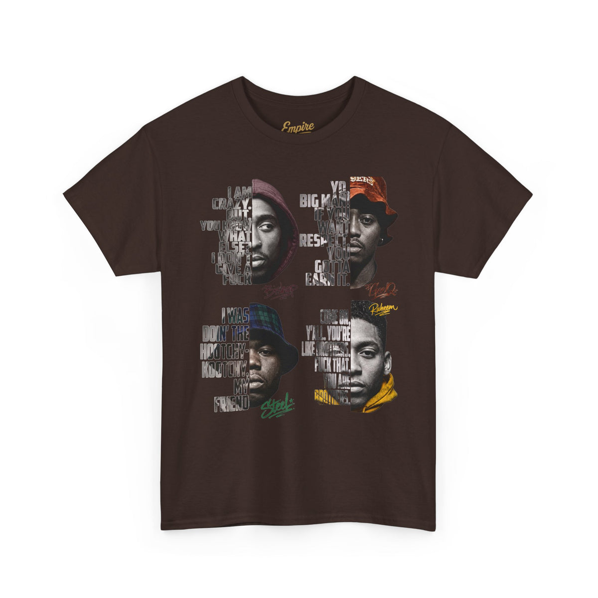 Wrecking Crew "Juice" Legends Portrait Tee — Vintage Movie Faces Graphic T-Shirt
