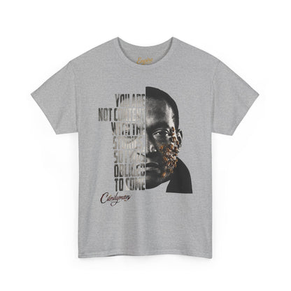 Candyman - I Was Obliged to Come Typography Portrait Graphic T-Shirt