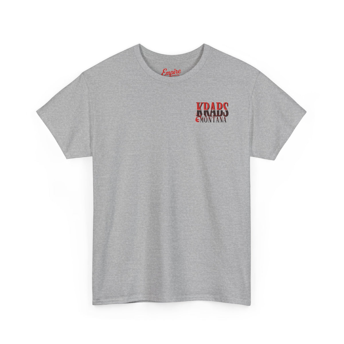 Krabs Montana Tee — Parody Graphic T-Shirt (Front Chest & Back Design)