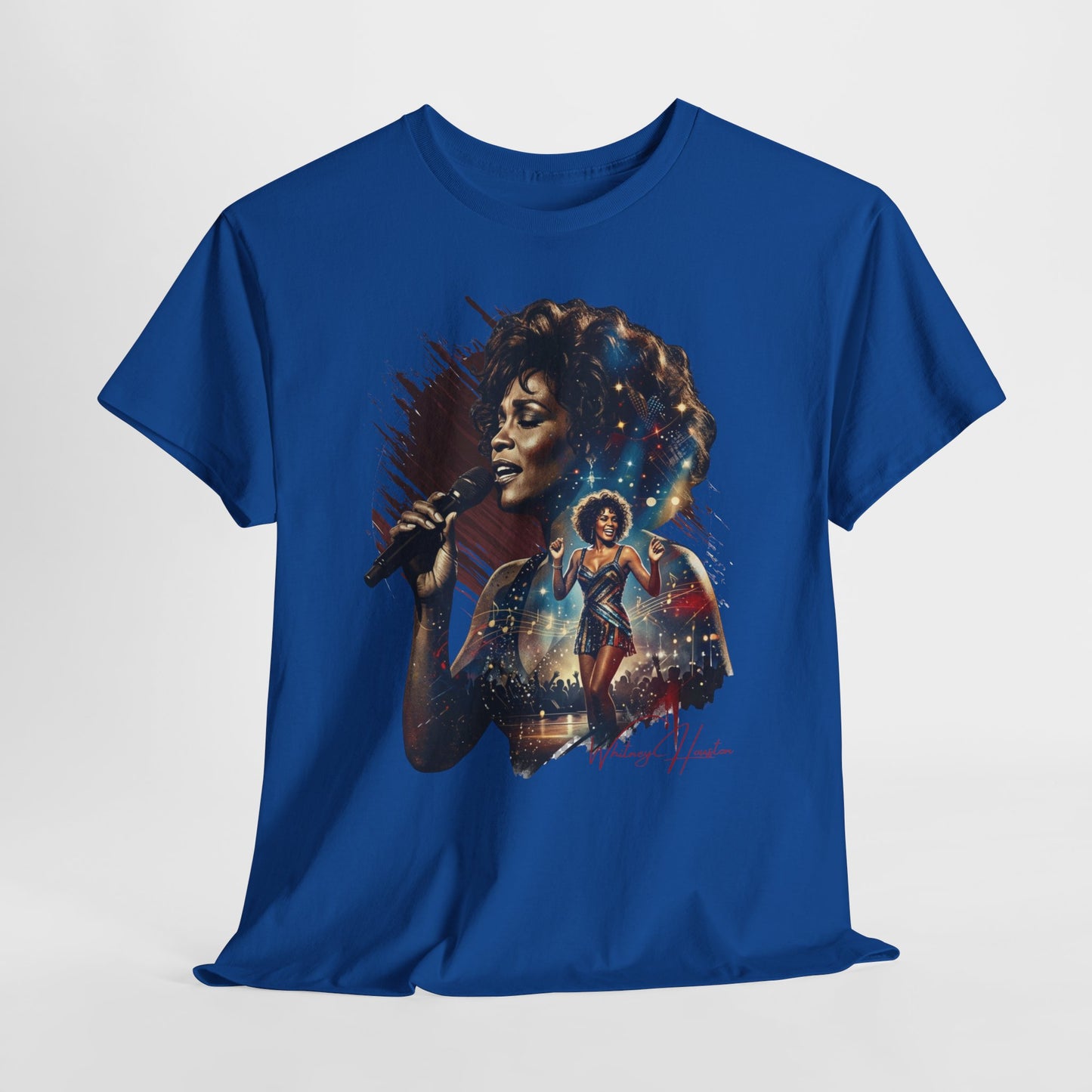 Whitney Houston Tribute Unisex Heavy Cotton Tee