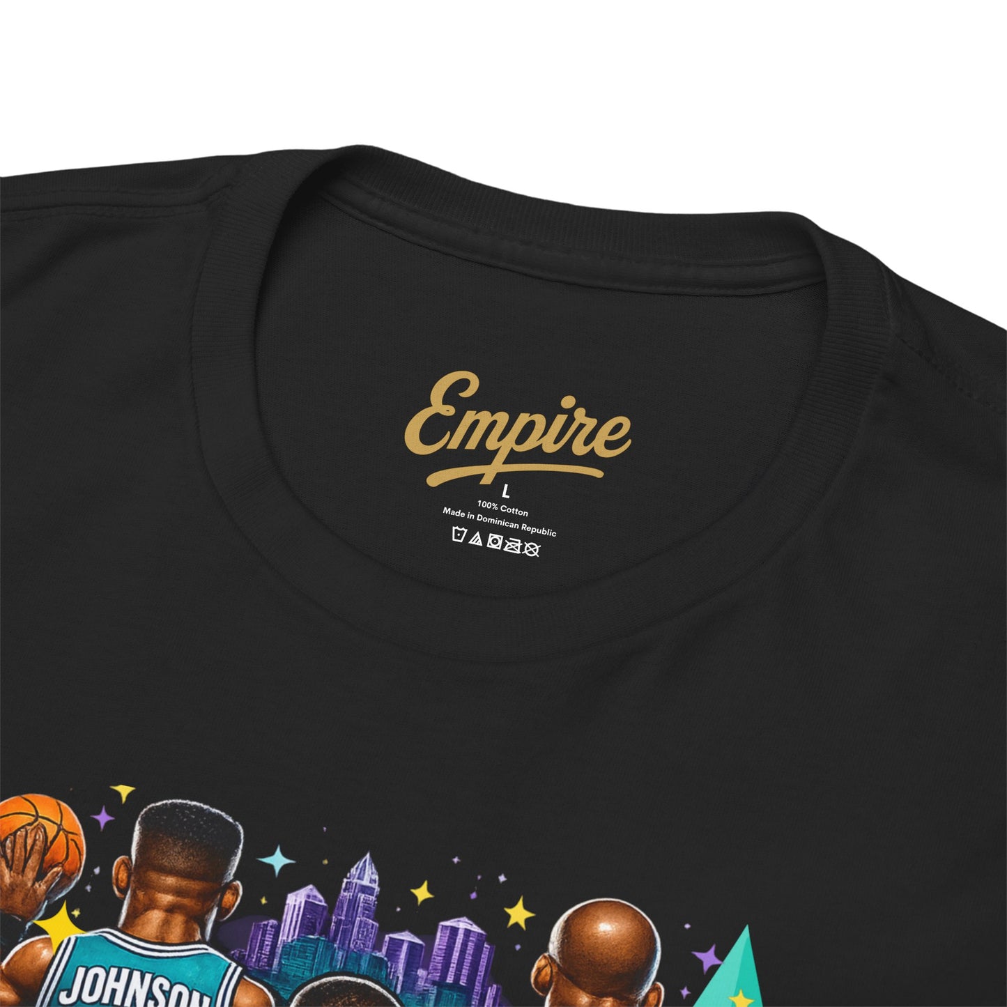 Charlotte Hornets Basketball T-Shirt — Team Player Caricature Tee