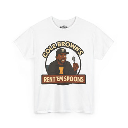 Rent 'Em Spoons Tee, Fun Graphic T-Shirt