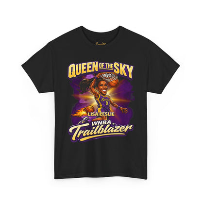 "Queen of the Sky" Lisa Leslie Trailblazer Basketball Tee