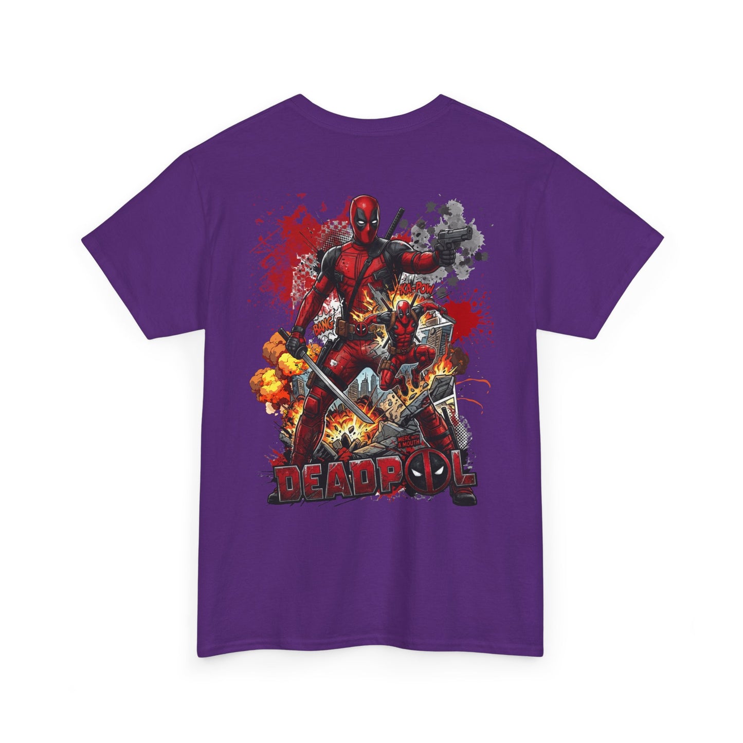 Deadpool Graphic Tee — Explosive Comic Superhero Shirt