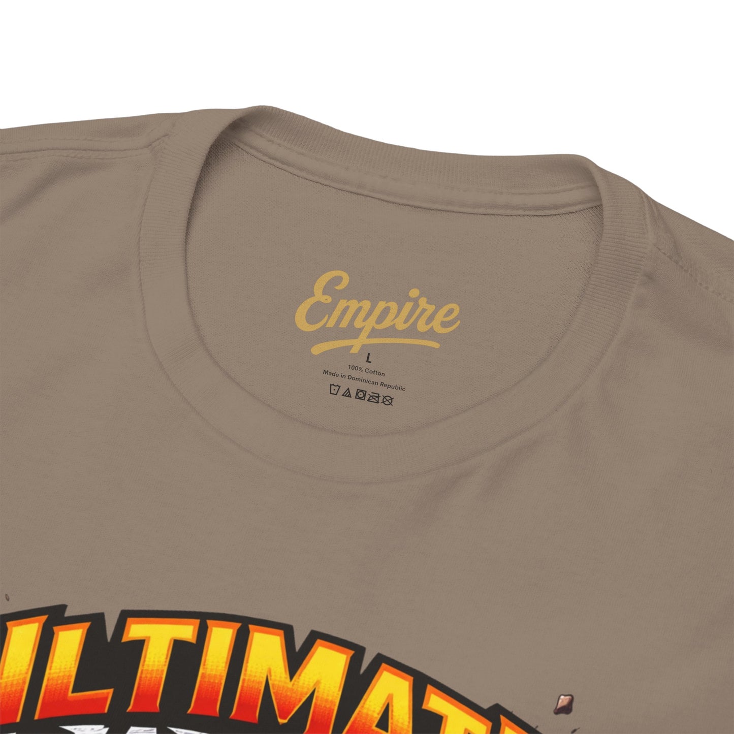 Ultimate Warrior Graphic Tee — Retro Wrestling Mascot T-Shirt