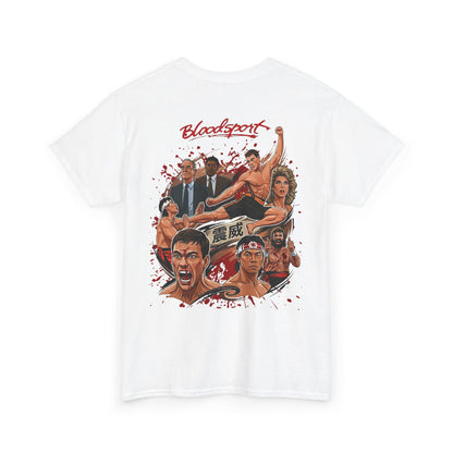 Bloodsport Movie Poster Tee — Retro Martial Arts Graphic T‑Shirt