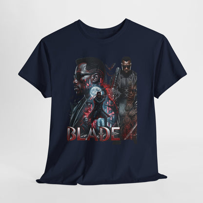Blade Movie Graphic Tee — Vampire Hunter Retro Poster T-Shirt