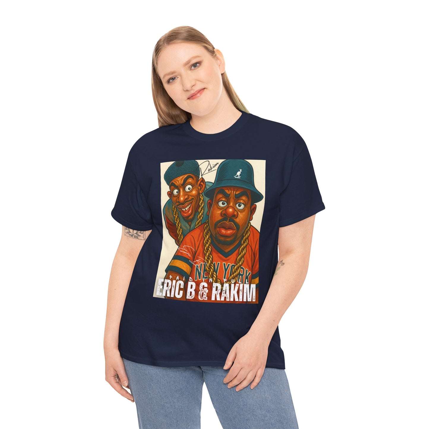 "Eric B and Rakim" Vintage Rap Duo Graphic Tee