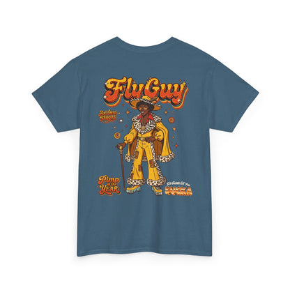 Fly Guy Retro "Pimp Of The Year" Graphic T-Shirt - I'm Gonna Get You Sucka Movie