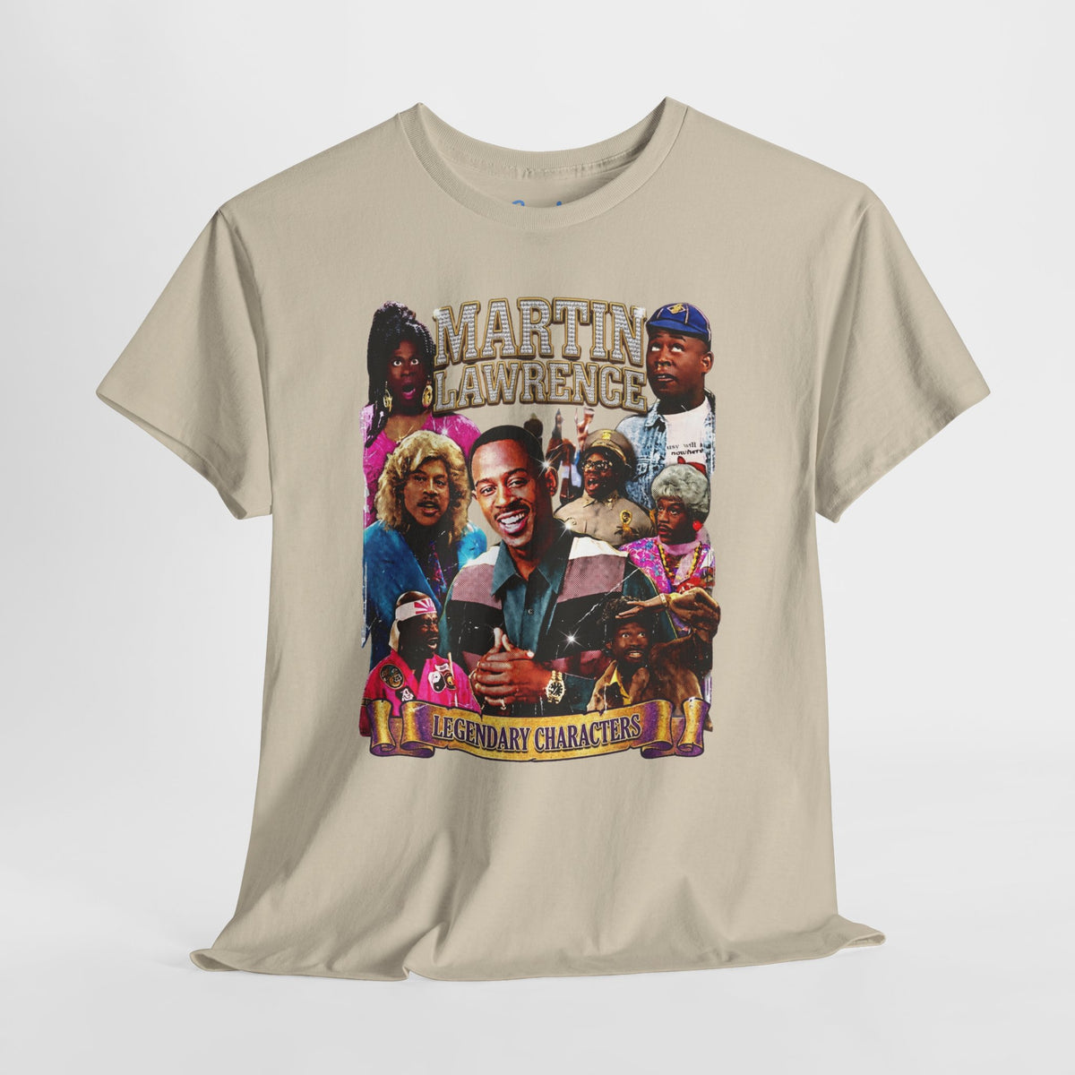 90s Nostalgia Martin Lawrence Multi-Character Tribute T-Shirt