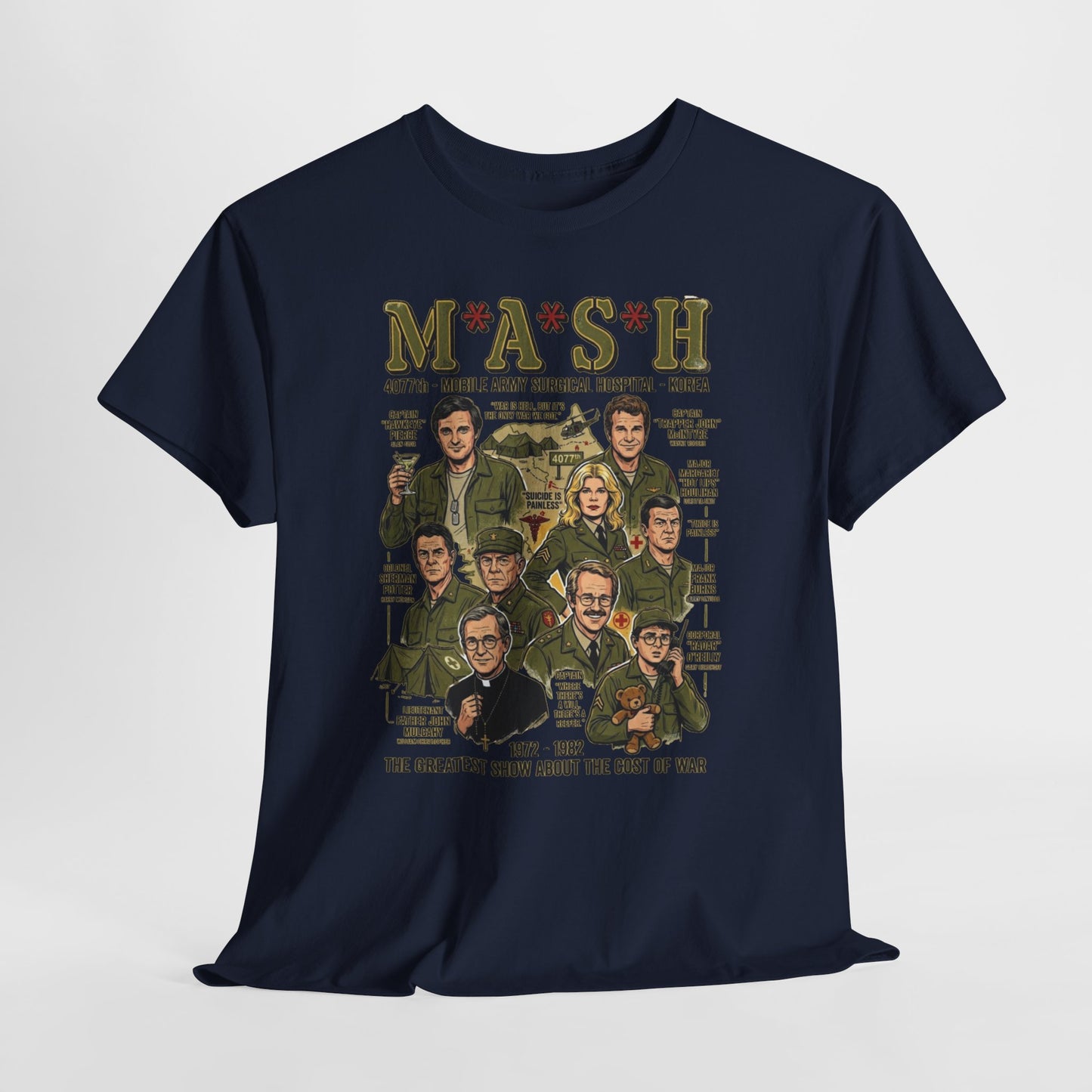 MASH TV Cast Graphic Tee