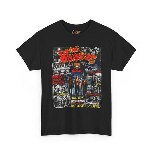 The Warriors Graphic Tee — “Come Out to Play” Retro Movie Shirt