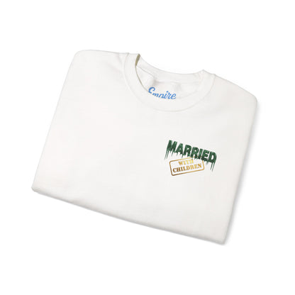 Al Bundy 'Married... Awesome Gawwwwd' Crewneck Sweatshirt
