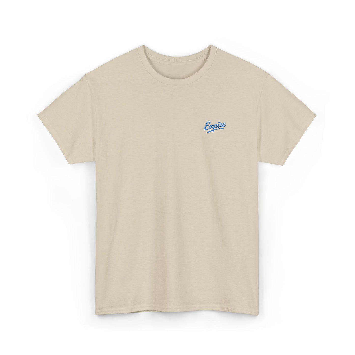 Signature Embroidered Empire Carolina Blue Chest Logo T-Shirt