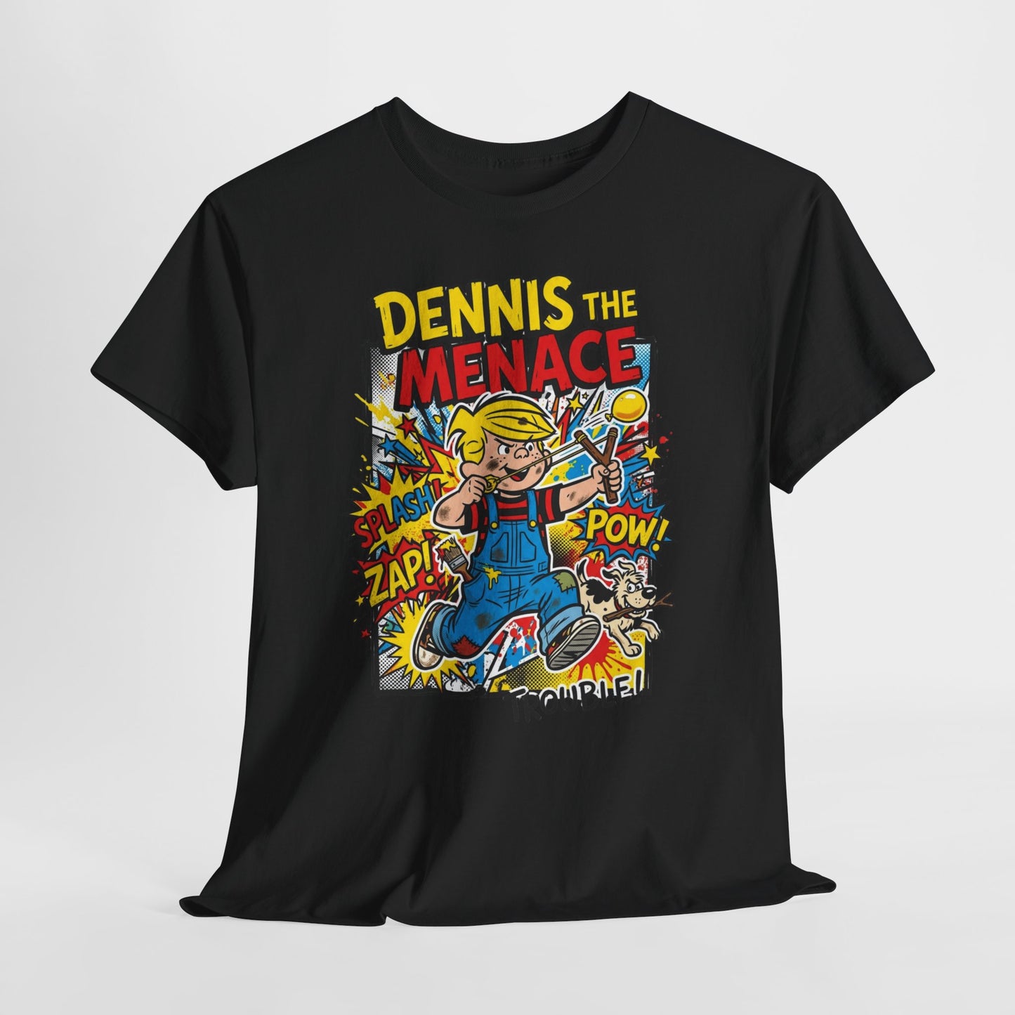 Dennis the Menace Comic Tee — Retro Cartoon Graphic T-Shirt