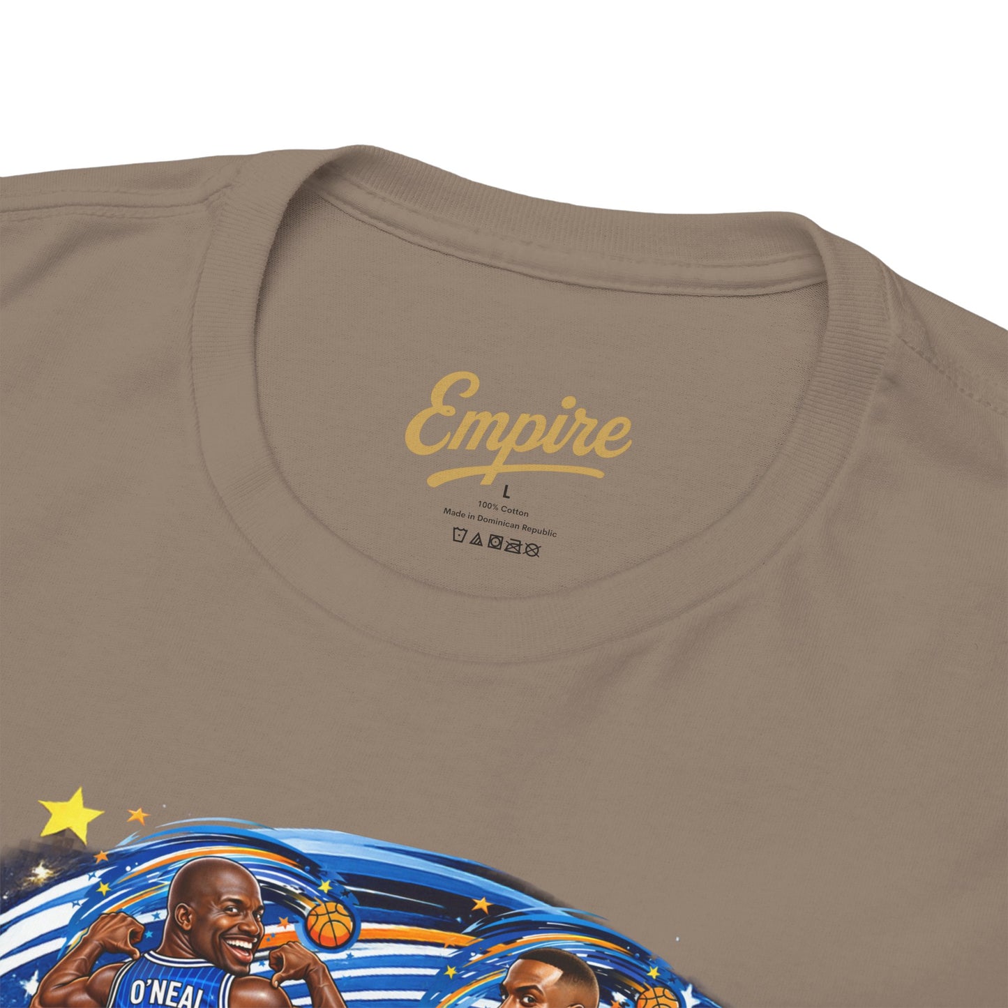 Orlando Magic Basketball Tee — Shaq & Penny Retro Cartoon Design