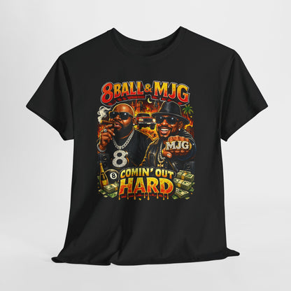 8Ball & MJG 'Comin' Out Hard' Vintage Hip-Hop Graphic Tee