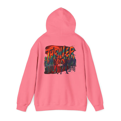 MJ 'Thriller' Retro Zombie Crew Graphic Hoodie
