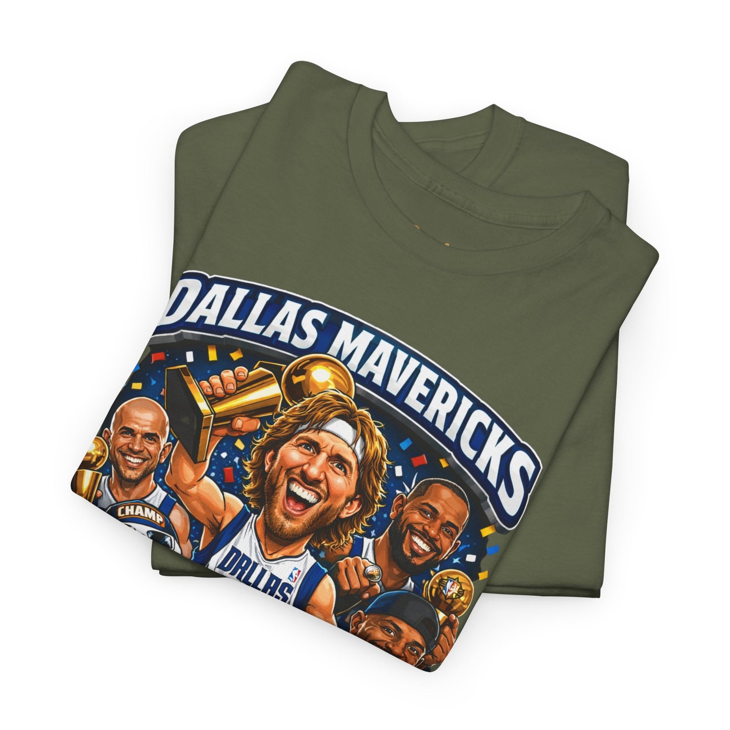Dallas Mavericks Champions Tee – “We Are The Champions” Basketball Fan Shirt