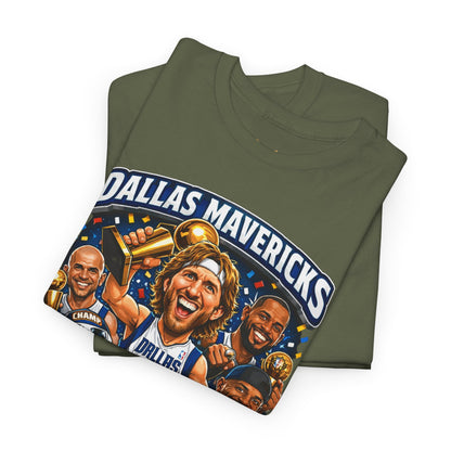 Dallas Mavericks Champions Tee – “We Are The Champions” Basketball Fan Shirt