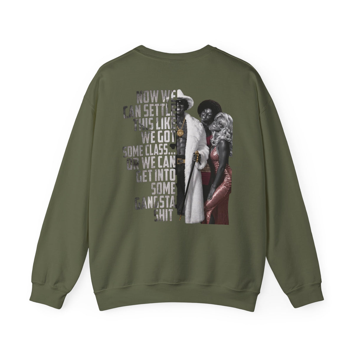 The Mack 70s Movie-Inspired Graphic Sweatshirt