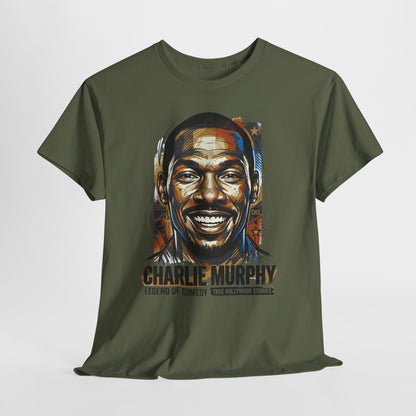 Comedy Legend Portrait T-Shirt — "Charlie Murphy" Graphic Tee