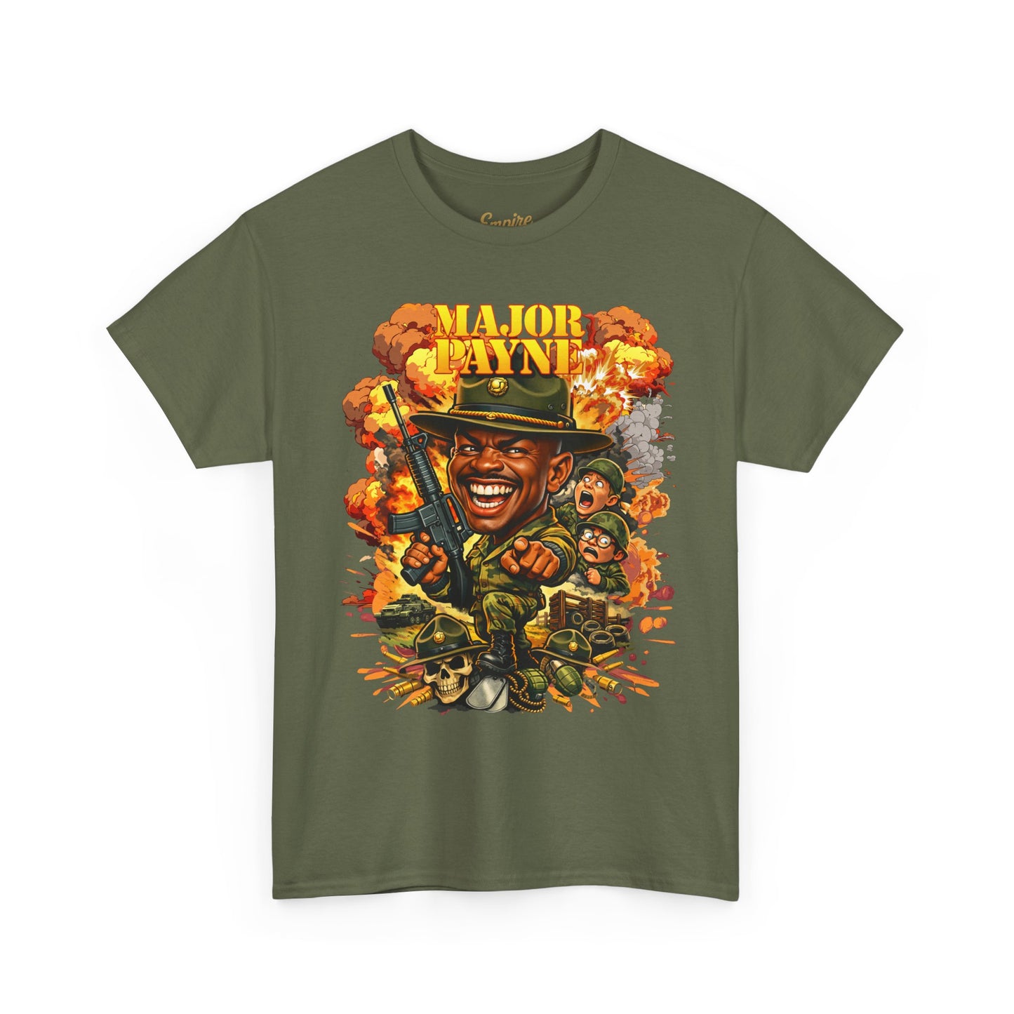Major Payne Graphic Tee — Vintage Military Comedy Movie Shirt