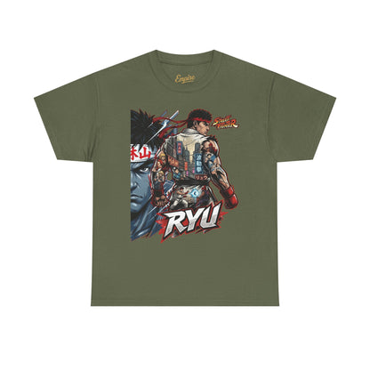 Ryu Street Fighter Graphic Tee — Vintage Fighter Art T-Shirt