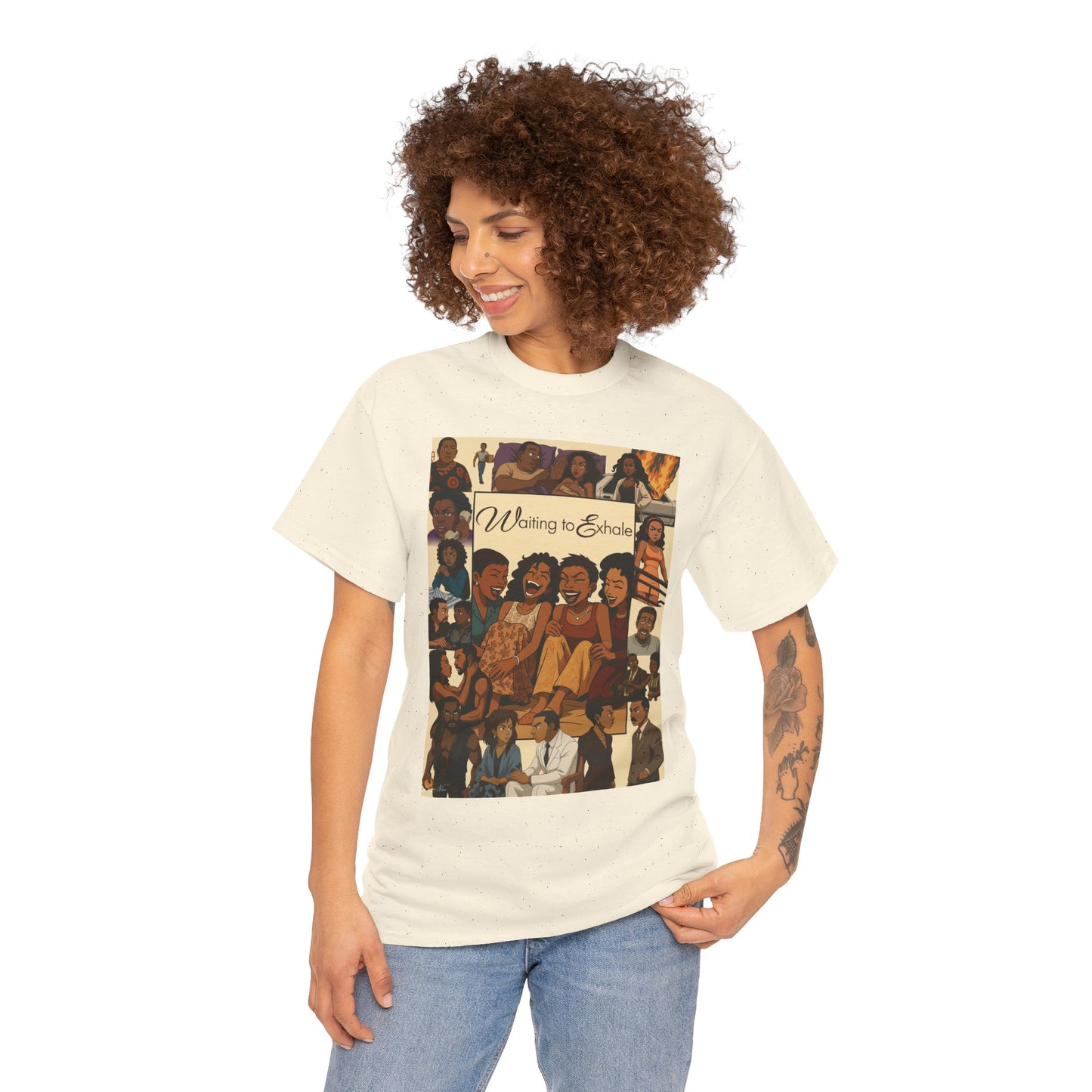 Waiting to Exhale Graphic Unisex Heavy Cotton Tee - Vintage Inspired Apparel for Movie Lovers