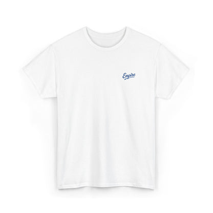 Signature Embroidered Empire Royal Blue Chest Logo T-Shirt