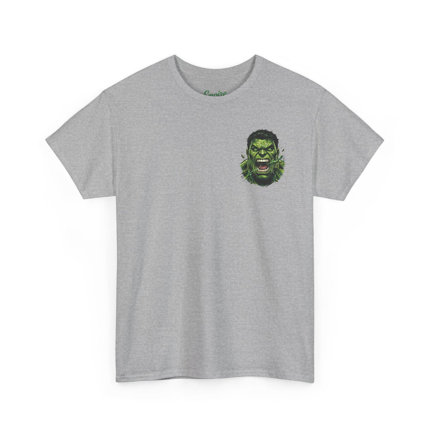 Hulk Graphic Tee — Bruce Banner Movie Poster Back Print