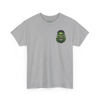 Hulk Graphic Tee — Bruce Banner Movie Poster Back Print